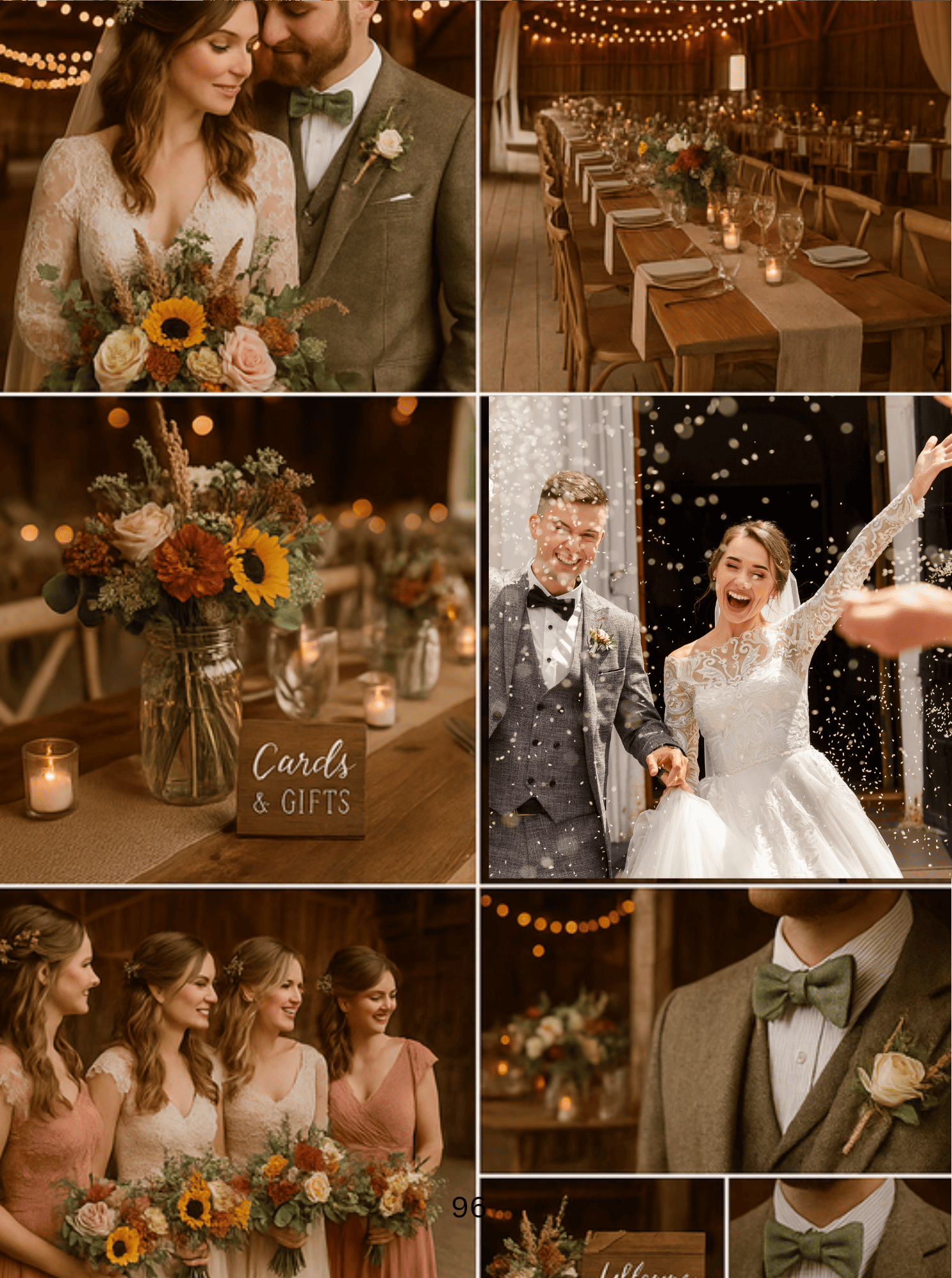 Sample page 96 from the Wonderful Welshies Wedding Planner