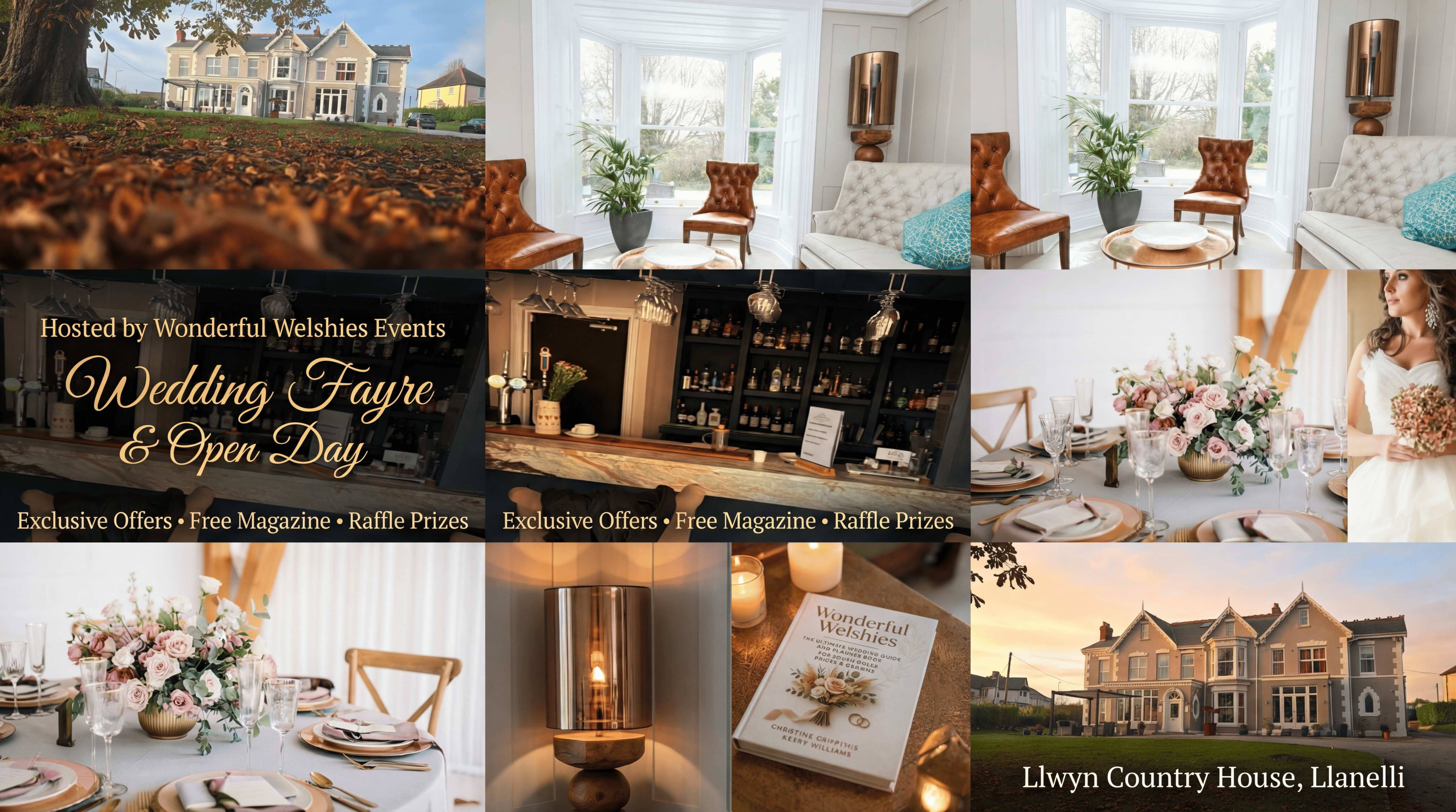 Llwyn Country House collage